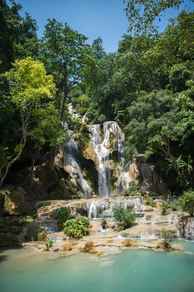 Kuang Si Wasserfall