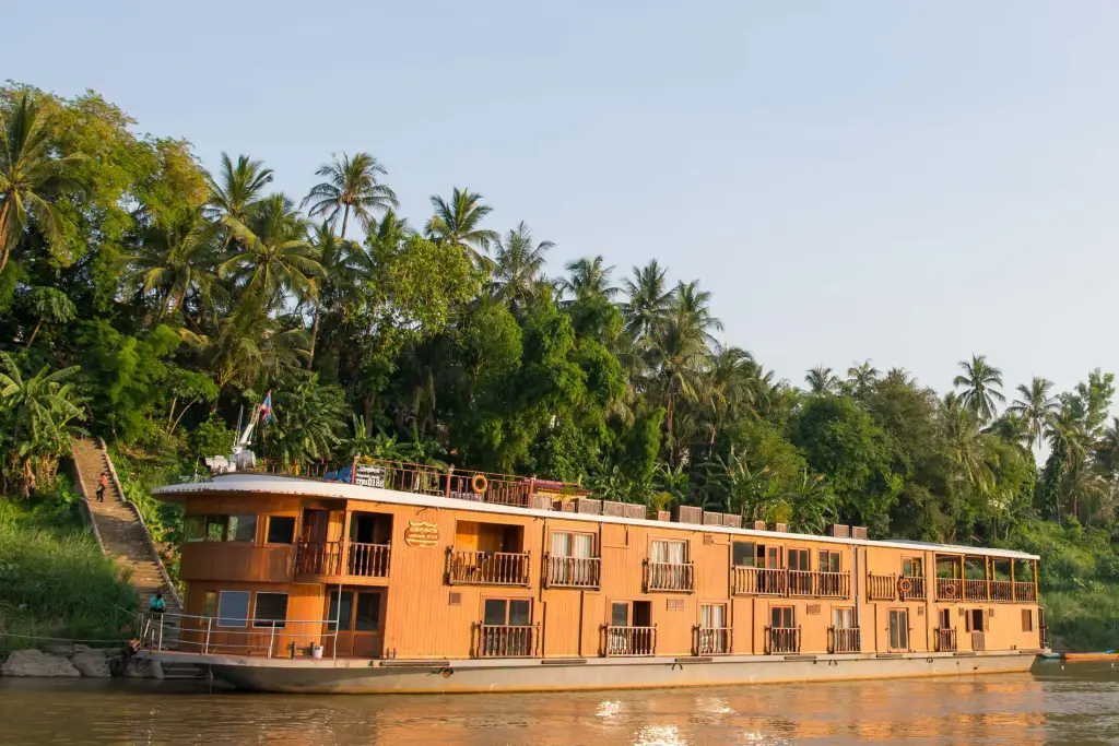 Bootsfahr auf dem Mekong