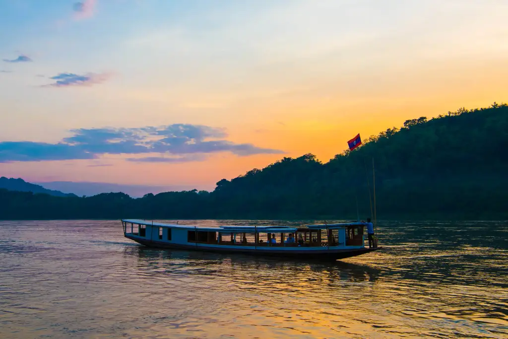 Bootsfahrt auf dem Mekong