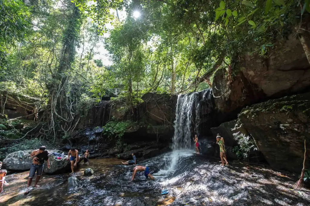 «Fluss der tausend Lingas», Kbal Spean, Angkor
