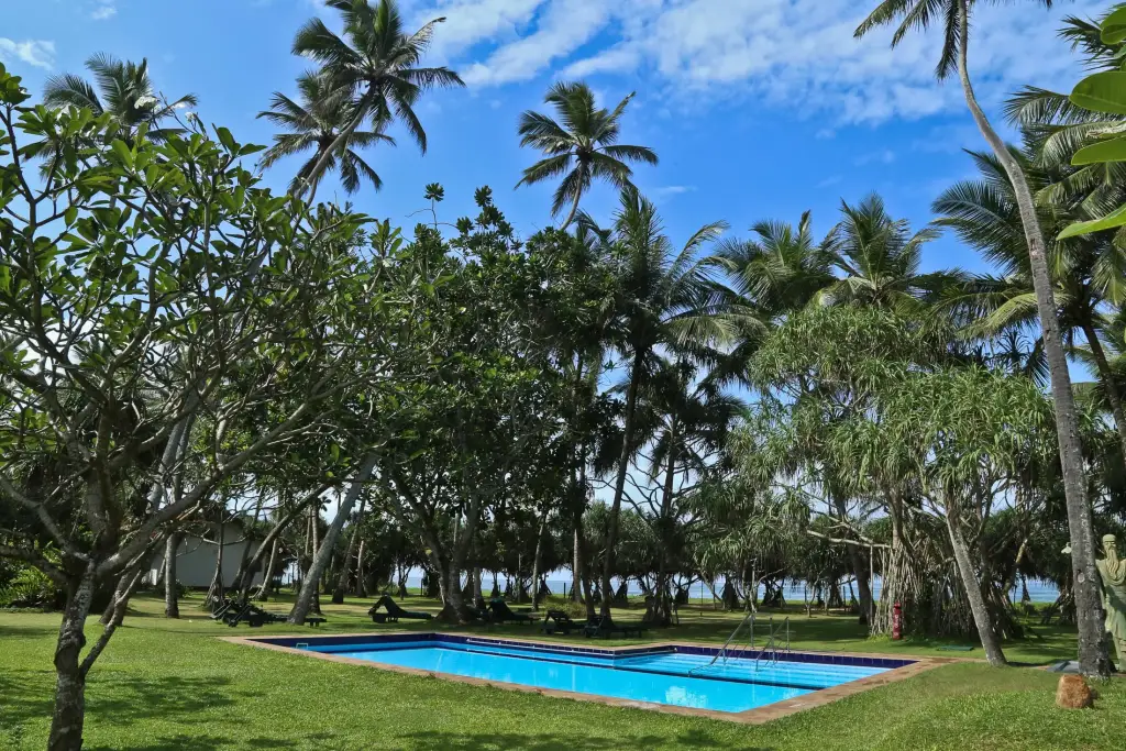 Garten mit Pool