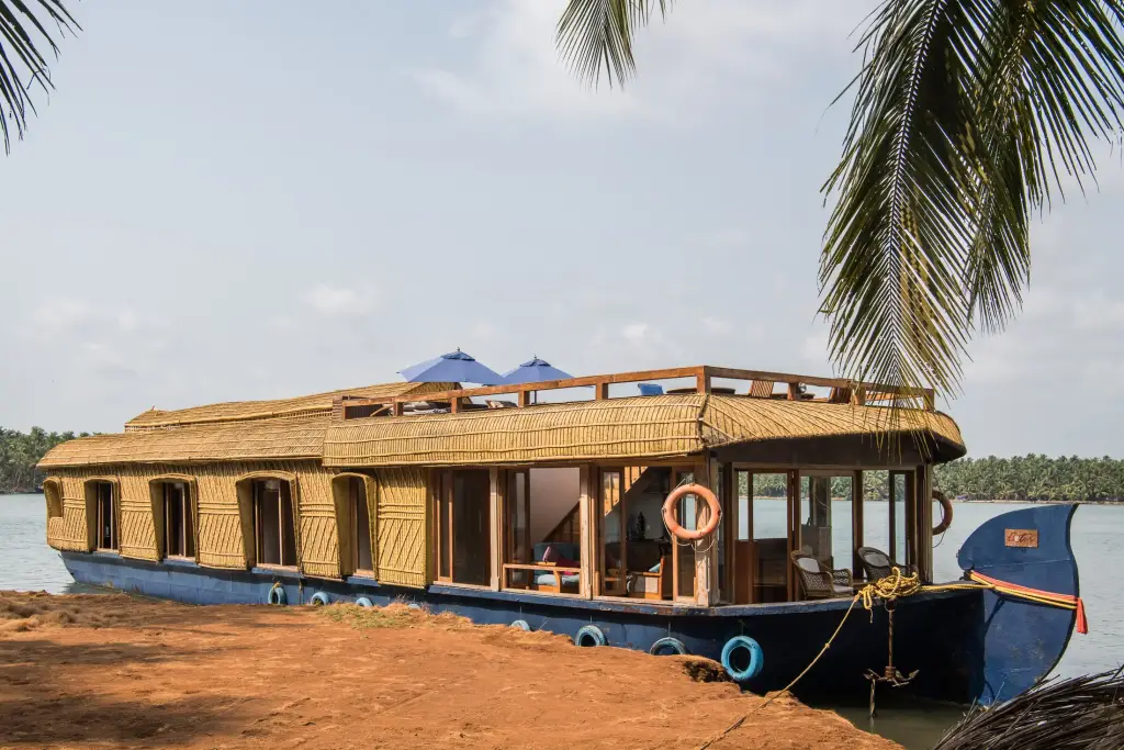 Hausboot auf den Backwaters