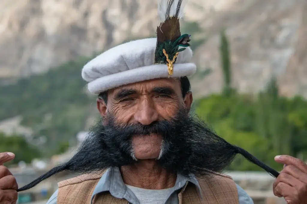 Herr Salah Uddin ist seit 1990 der Wächter der Baltit-Festung.
