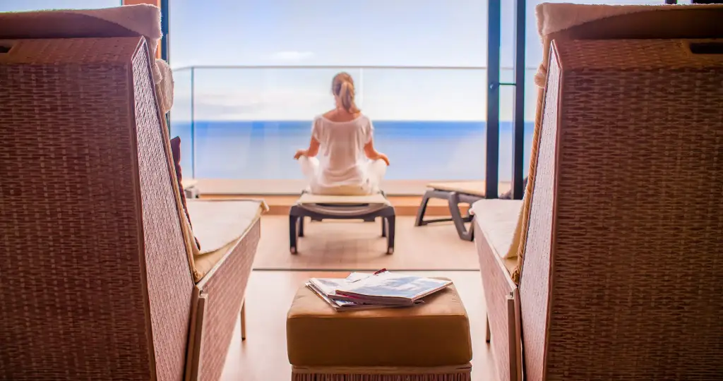 Traumhafte Aussicht während der Ayurveda-Kur