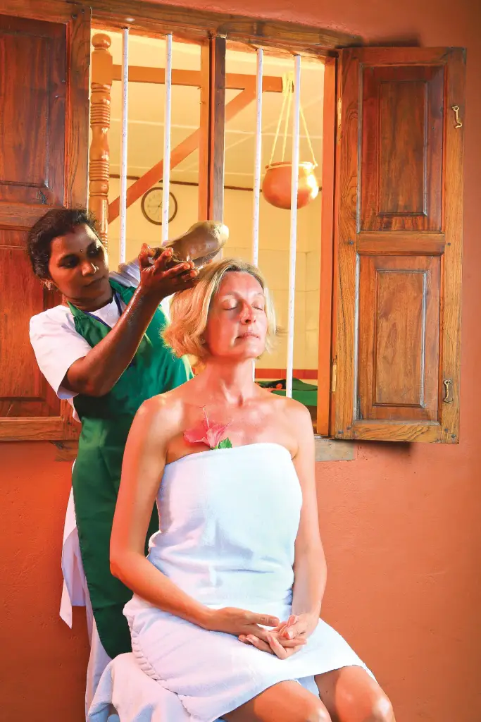 Ayurveda Kopfmassage