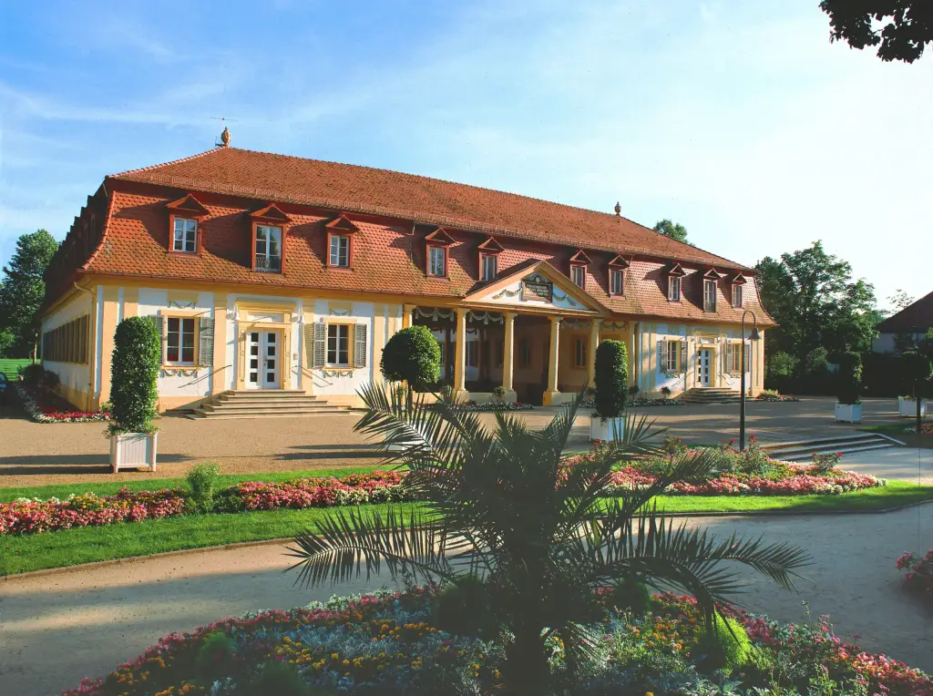 Das Brunnenhaus vom Kurhotel