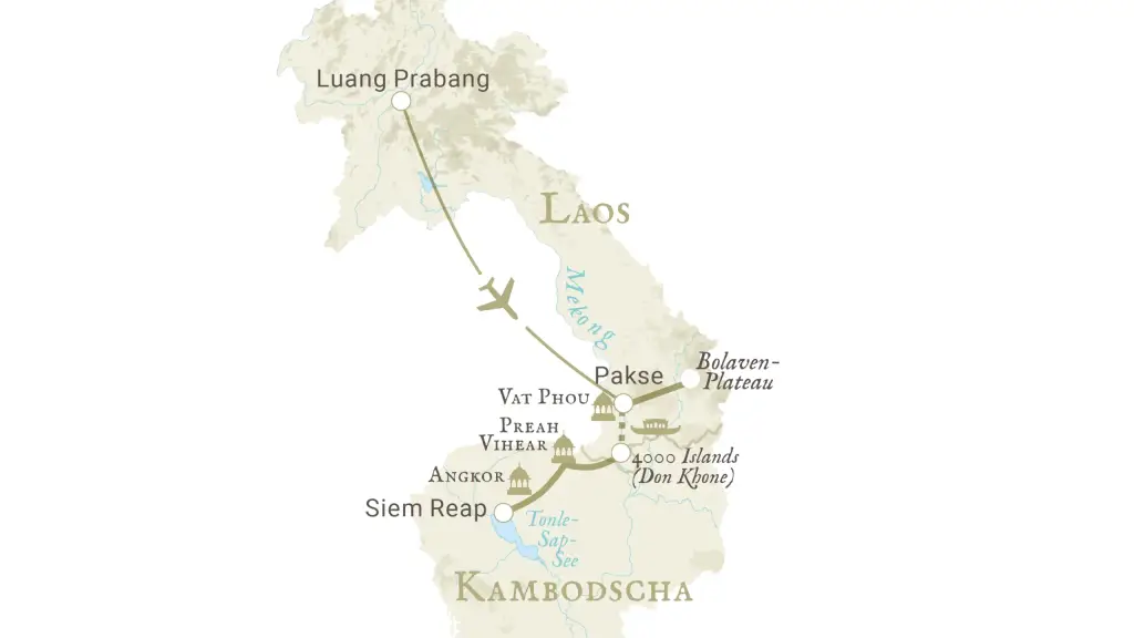 Reiseroute Von Laos nach Kambodscha free & easy