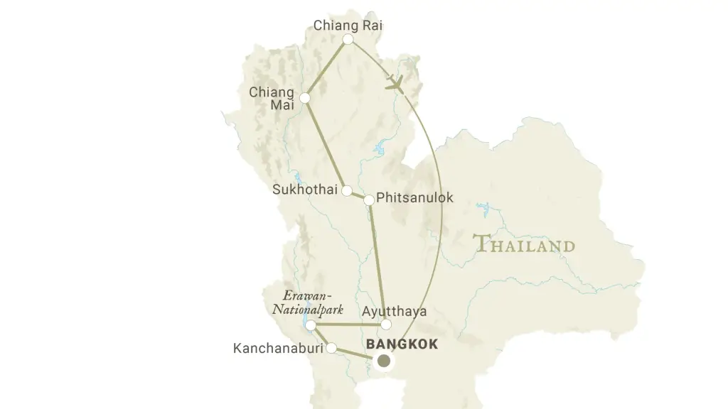 Reiseroute Thailand entdecken