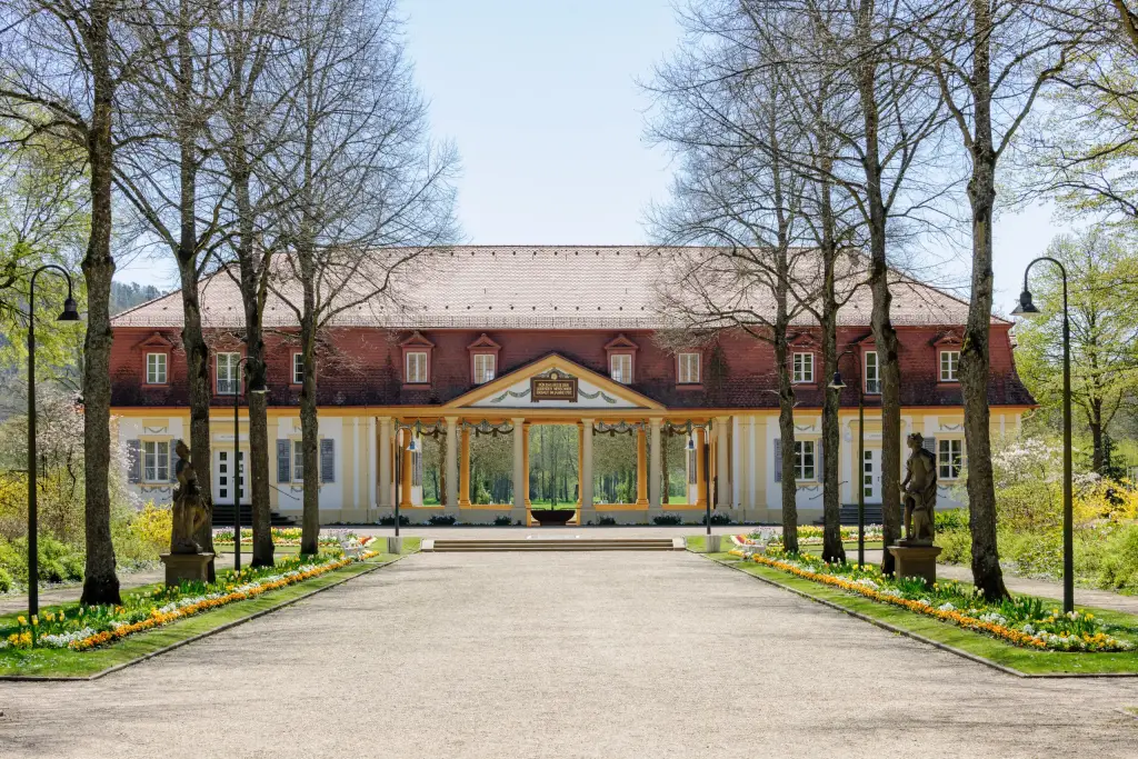 Das Kurhaus Bad Bocklet.