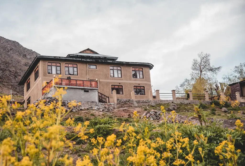 Lodge von aussen
