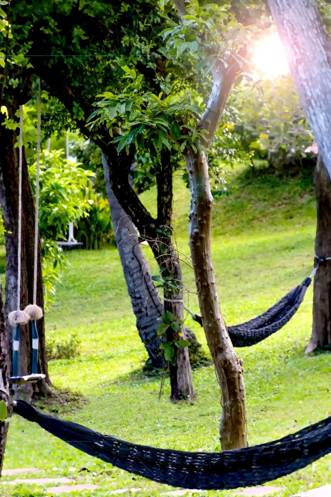 Relaxen in der Hängematte