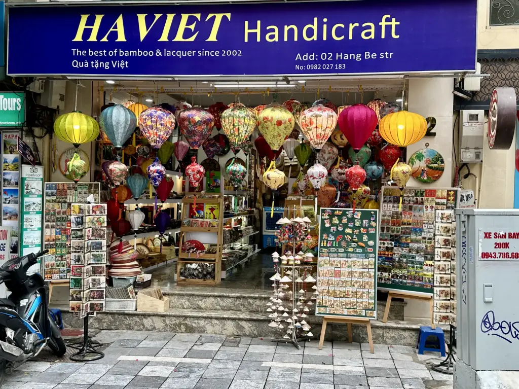 Kunsthandwerk in Hanoi