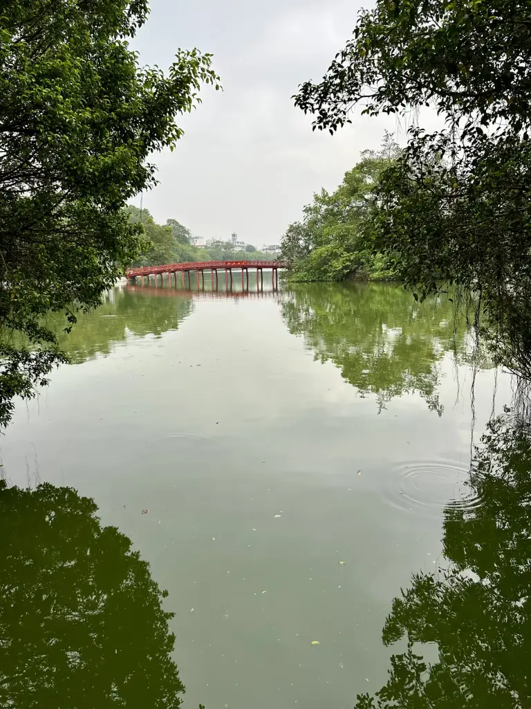 Am Hoam Kien Lake in Hanoi