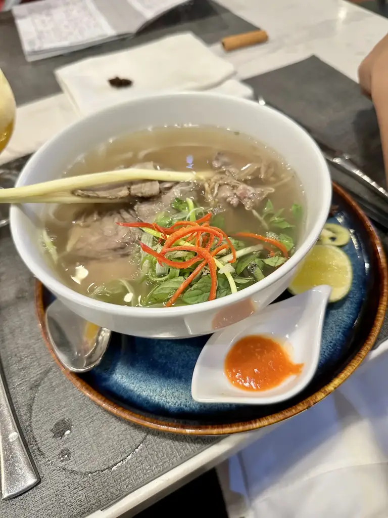 Traditionelle «Pho»Suppe