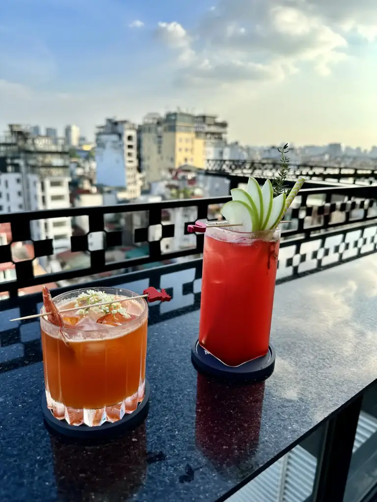 Rooftop-Bar in Hanoi