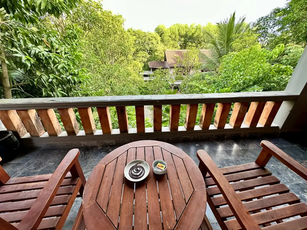 Balkon im Hotel