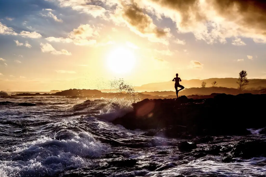 Yoga am Meer