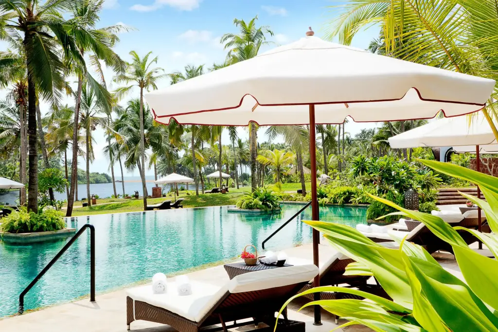 Pool im Taj Bekal Resort & Spa