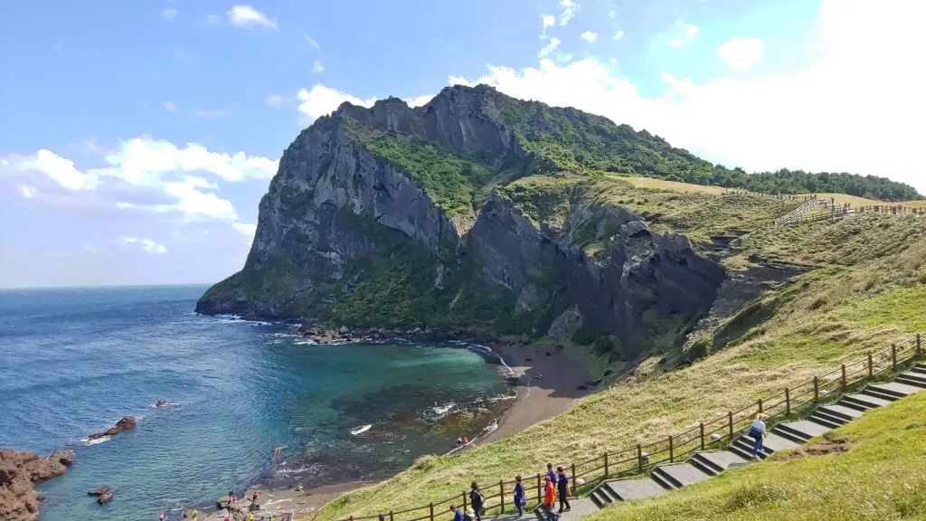 Seongsan Ilchulbong auf der Insel Jeju