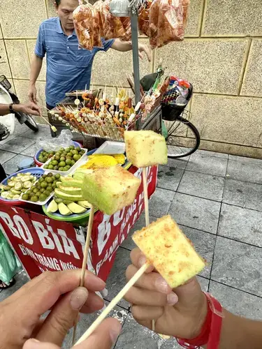 Eine Station beim Streetfood-Walk.