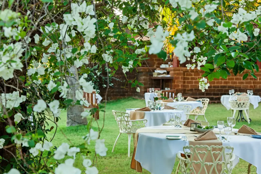 Abendessen outside
