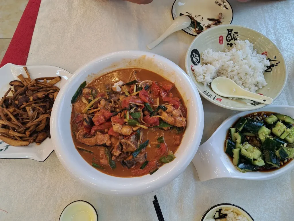 Bierfisch, eine Spezialität von dieser Gegend