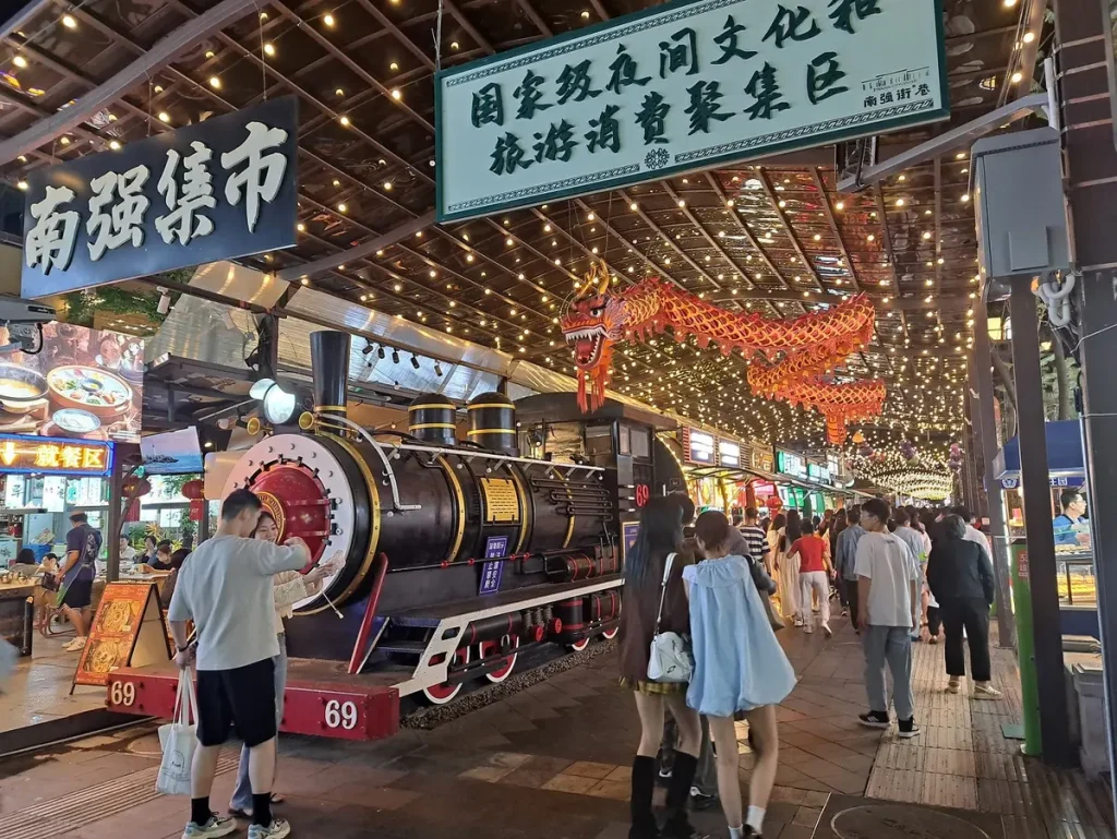 Fussgängerzone in Kunming