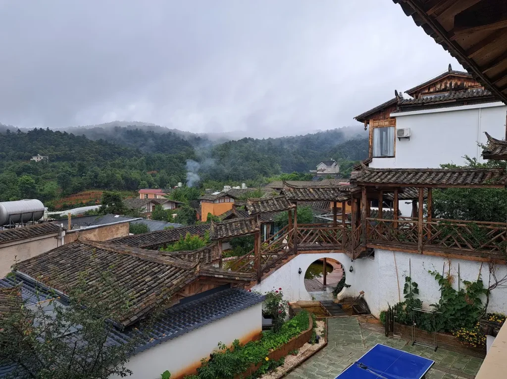 ein Homestay etwas ausserhalb von Kunming