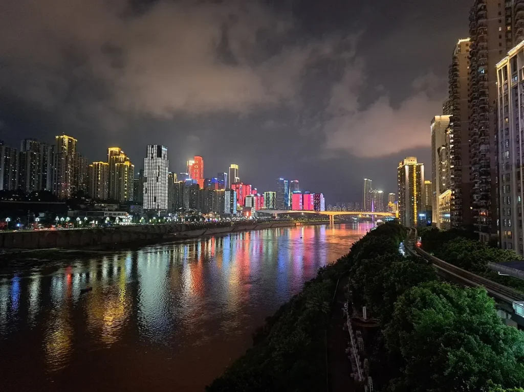 Chongqing by night