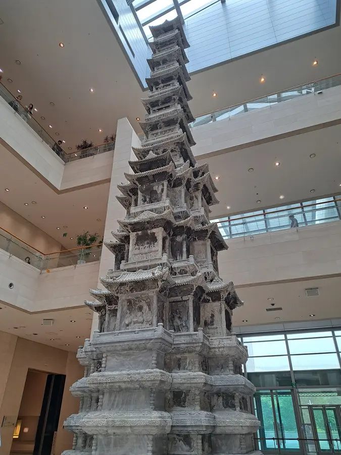 eine Pagode im National Museum of Korea