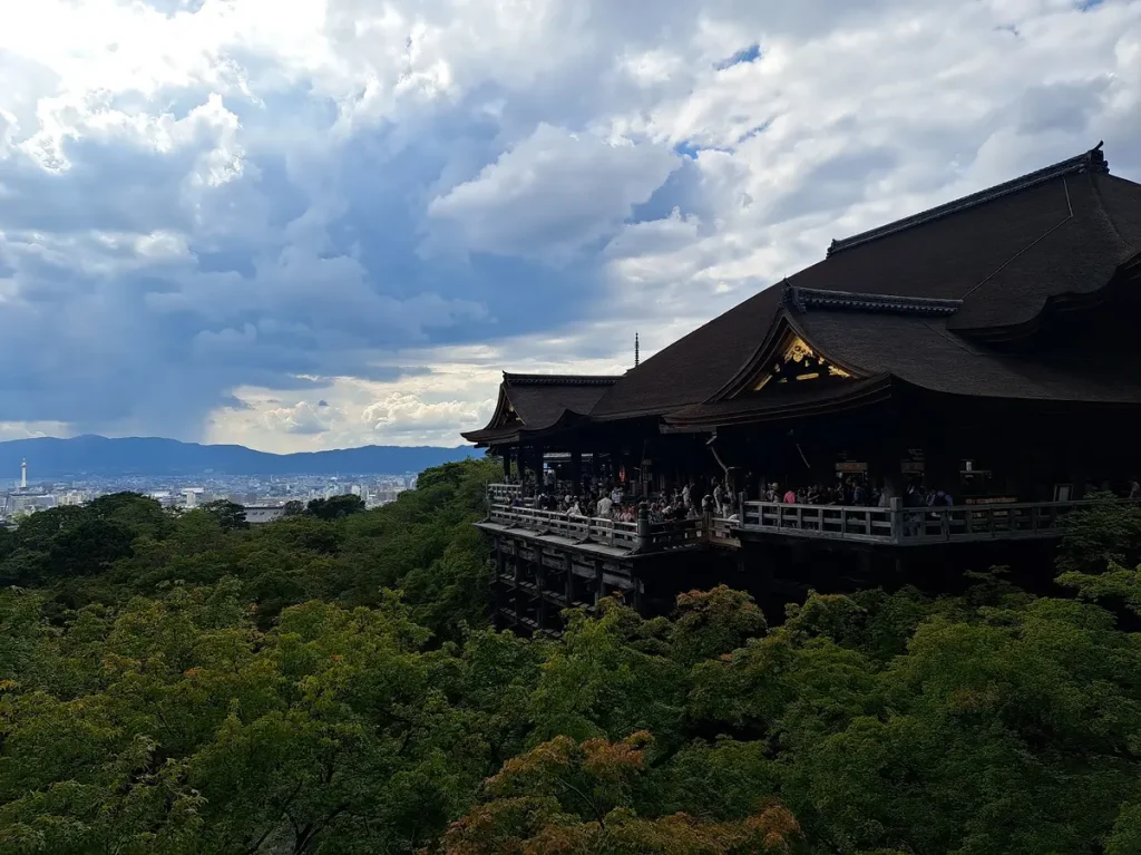 Der Kiyomizu-dera Tempel