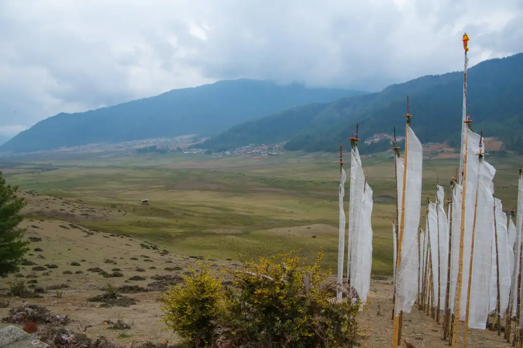 Landschaft von Bhutan