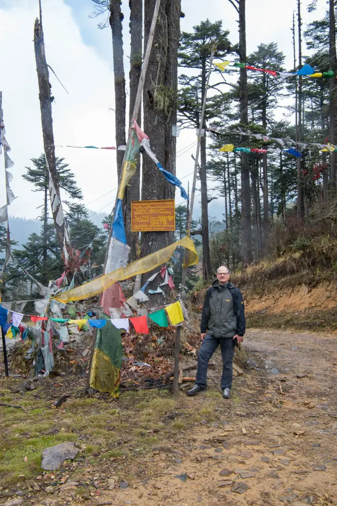 Bei einem kurzen Trek den Pass erreicht.