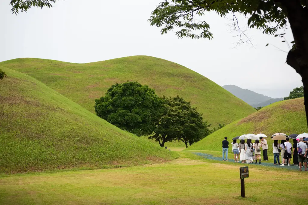 Tumuli-Grabhügel, Gyeongju