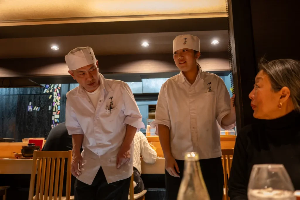 Japanische Spezialitäten zum Abendessen