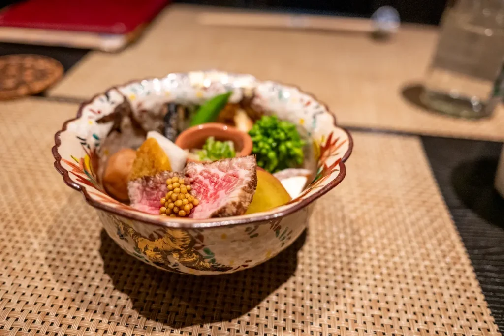 Omakase Menu in Kyoto