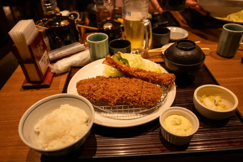 Tonkatsu zum Abendessen