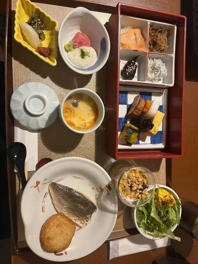 Frühstück im Ryokan