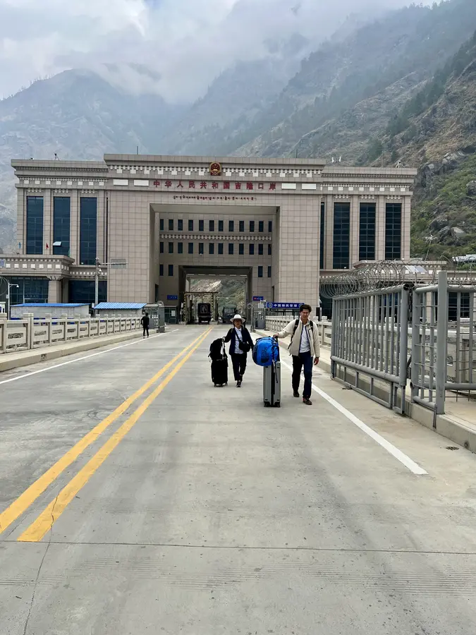 Grenzübergang nach Nepal
