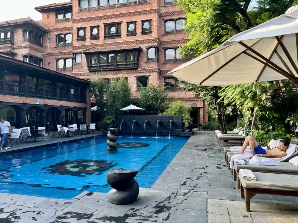 Pool im Dwarikas