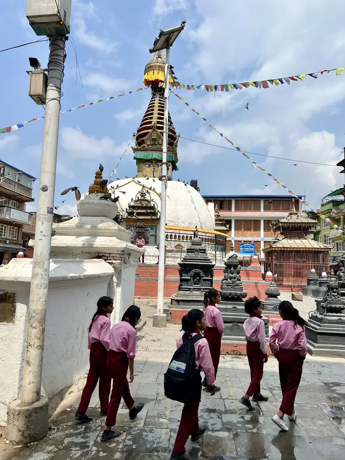 Stupa in Thamel