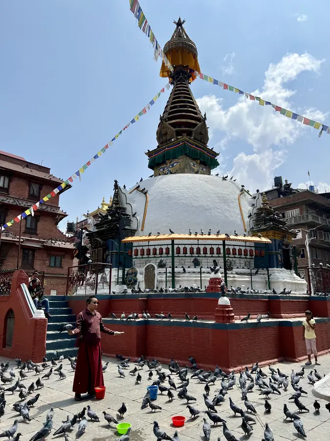 Stupa in Thamel