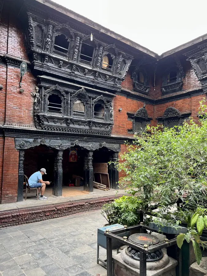 Innenhof vom Kumari Bahal