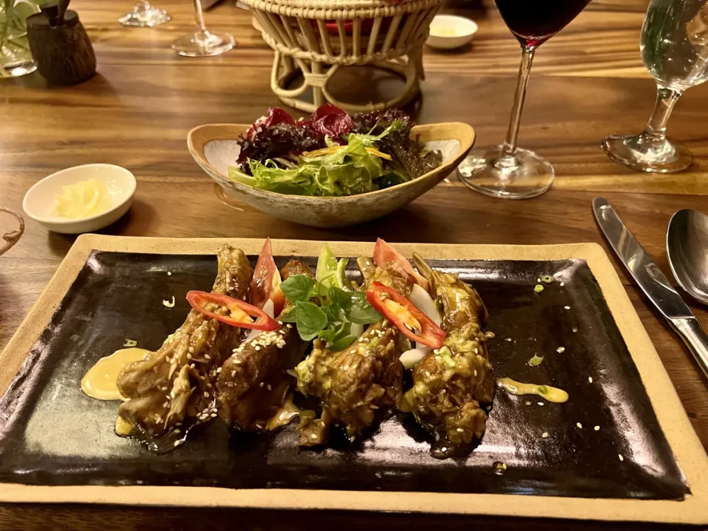 Mittagessen im Farmhouse Restaurant