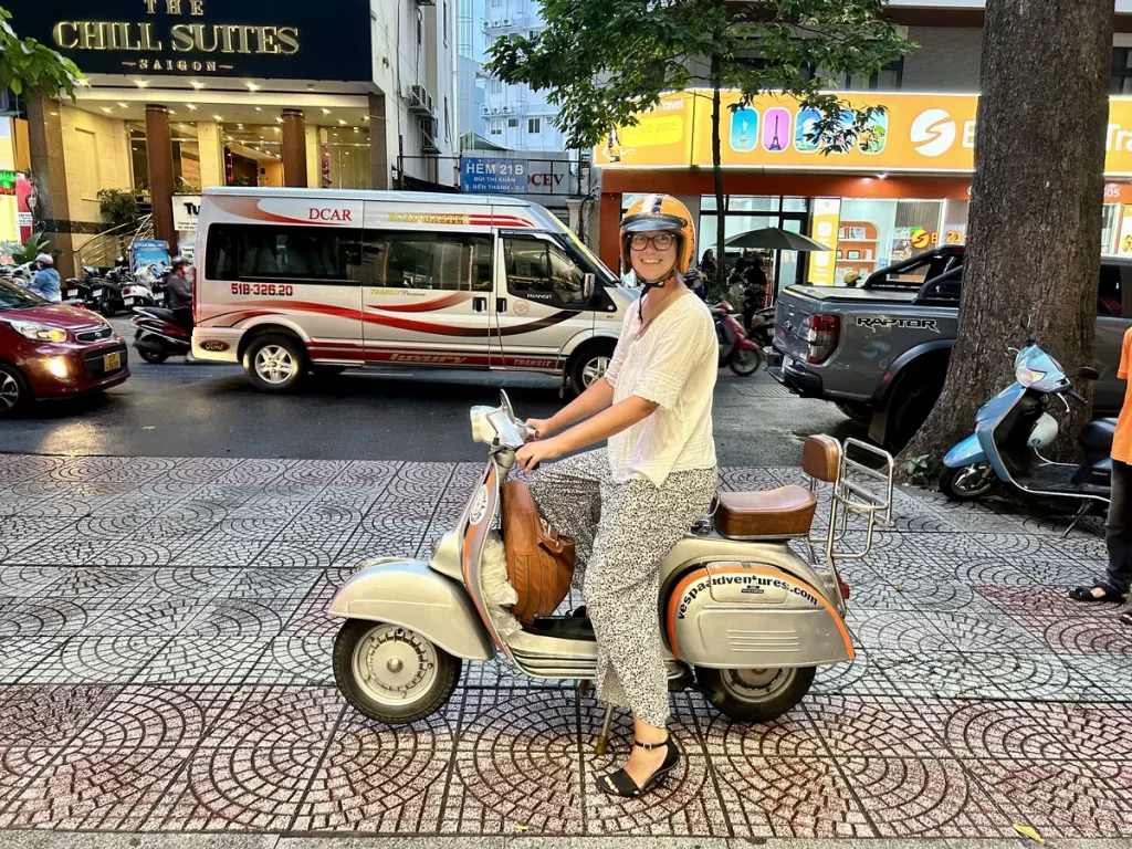 Ganz anders als in Hanoi, und sehr aufregend.