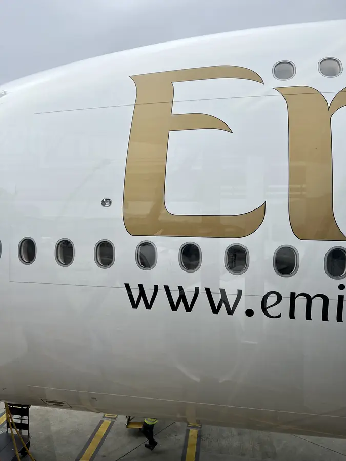 Flug mit Emirates