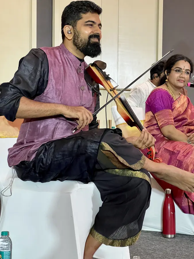 Violinist Karthick Lyer