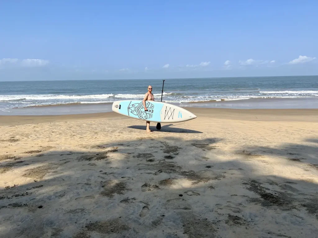 Am Strand im Sitaram