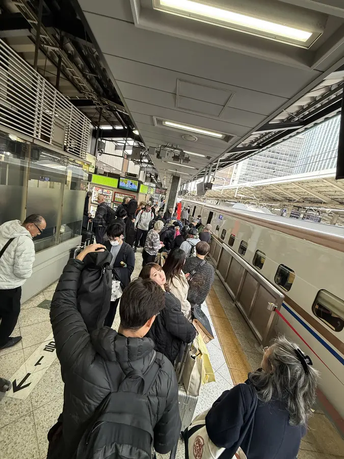 Mit dem Shinkansen in Richtung Iiyama