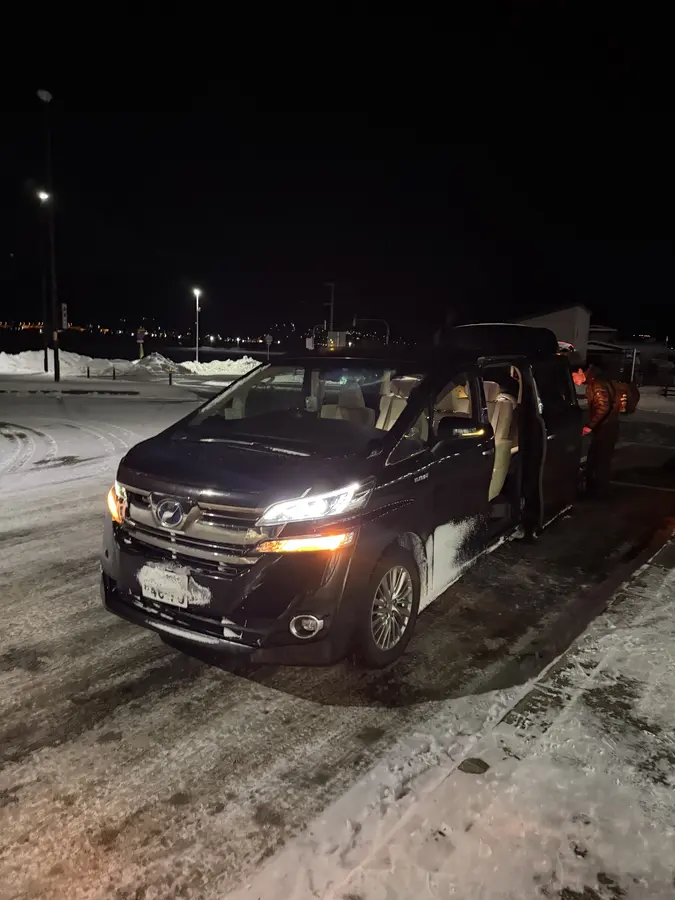 Weiterreise mit dem Taxi von Hakodate nach Sapporo